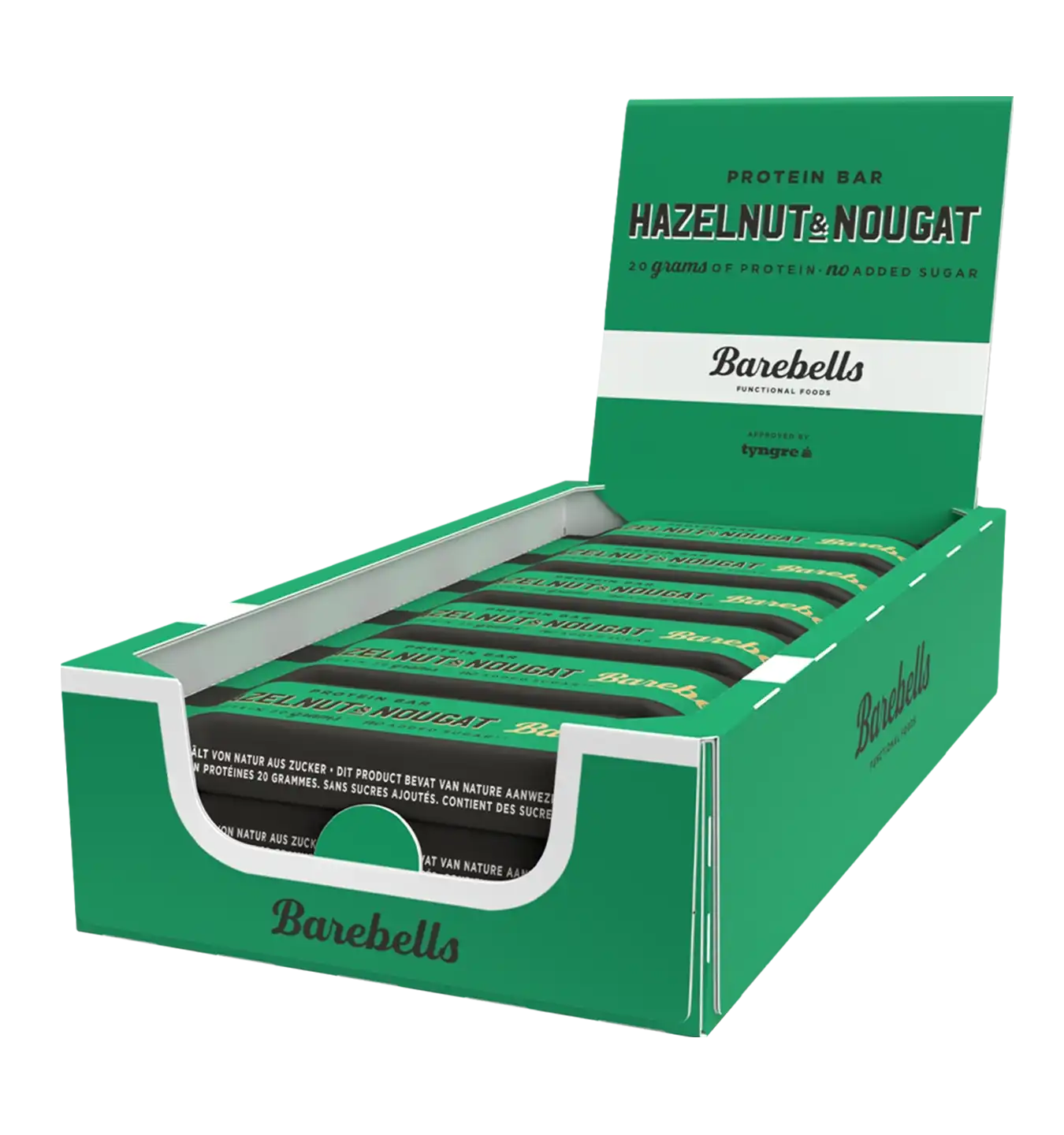 Barebell Protein Bars - 12 x 55g / Hazelnut & Nougat