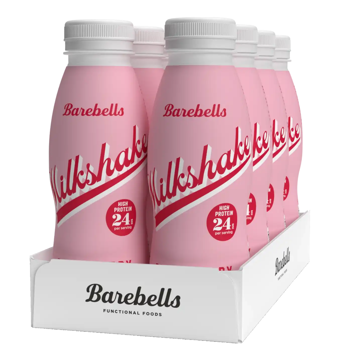 Barebells Protein Shake RTD - 8x 330 ml / Aardbei