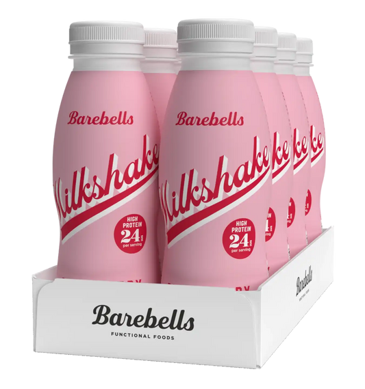 Barebells Protein Shake RTD - 8x 330 ml / Aardbei