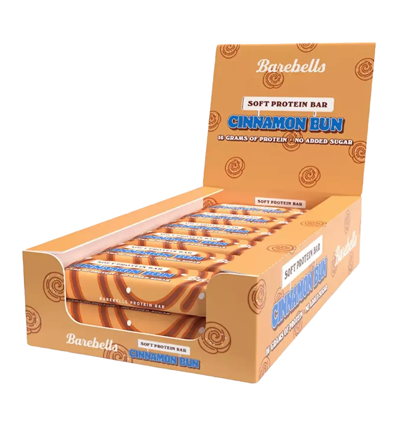 Barebell Soft Protein Bars - 12 repen / Cinnamon Bun
