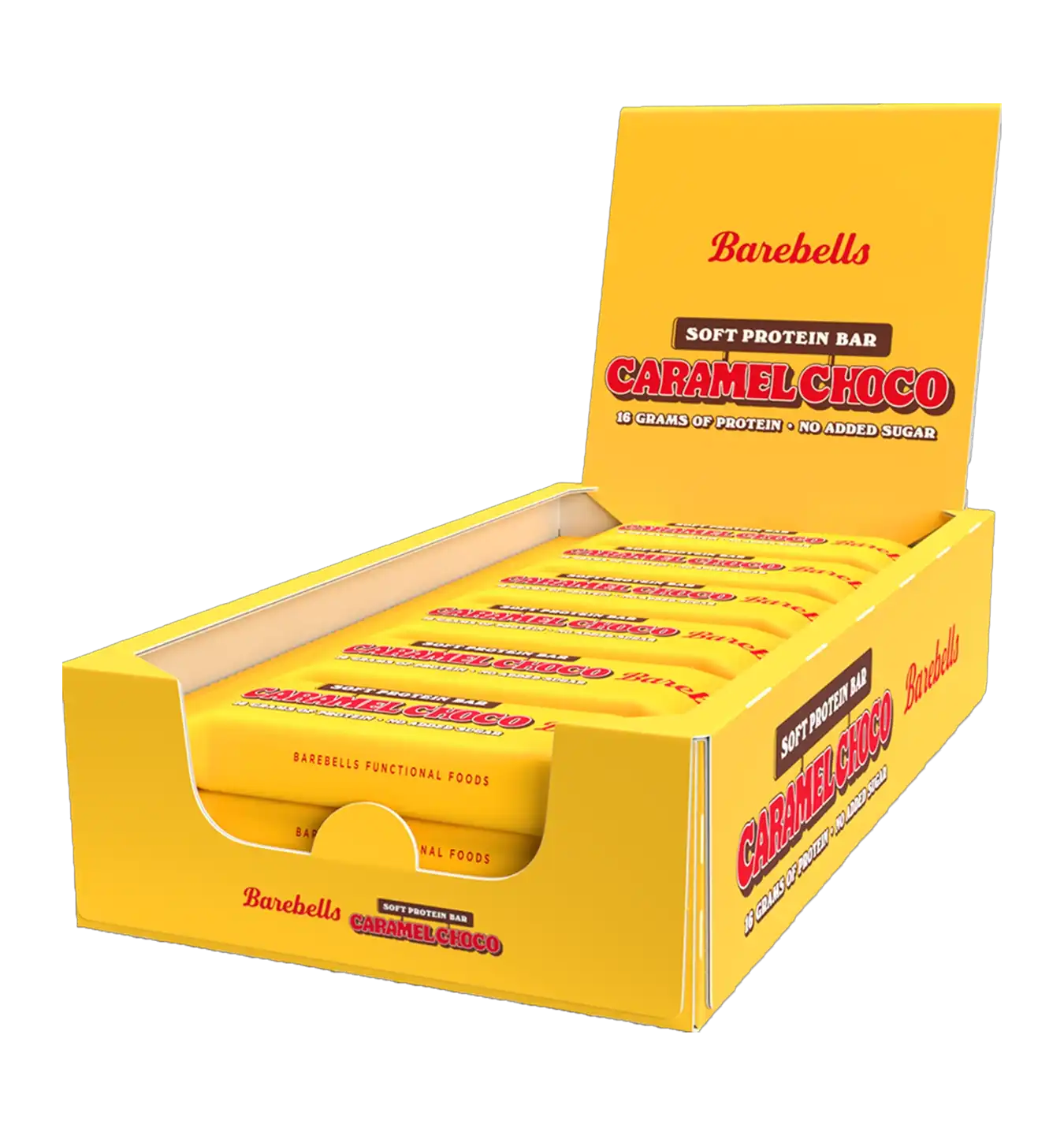 Barebell Soft Protein Bars - 12 repen / Chocolade/Caramel