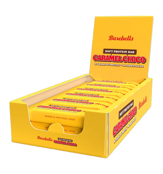 Barebell Soft Protein Bars - 12 repen / Chocolade/Caramel