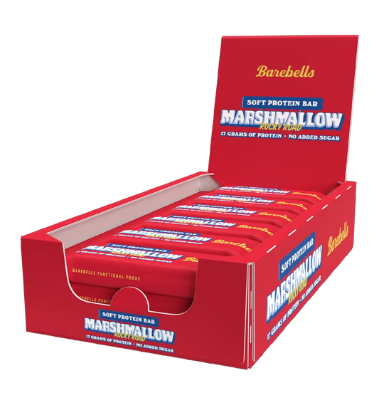 Barebell Soft Protein Bars - 12 repen / Marshmallow Rocky Road