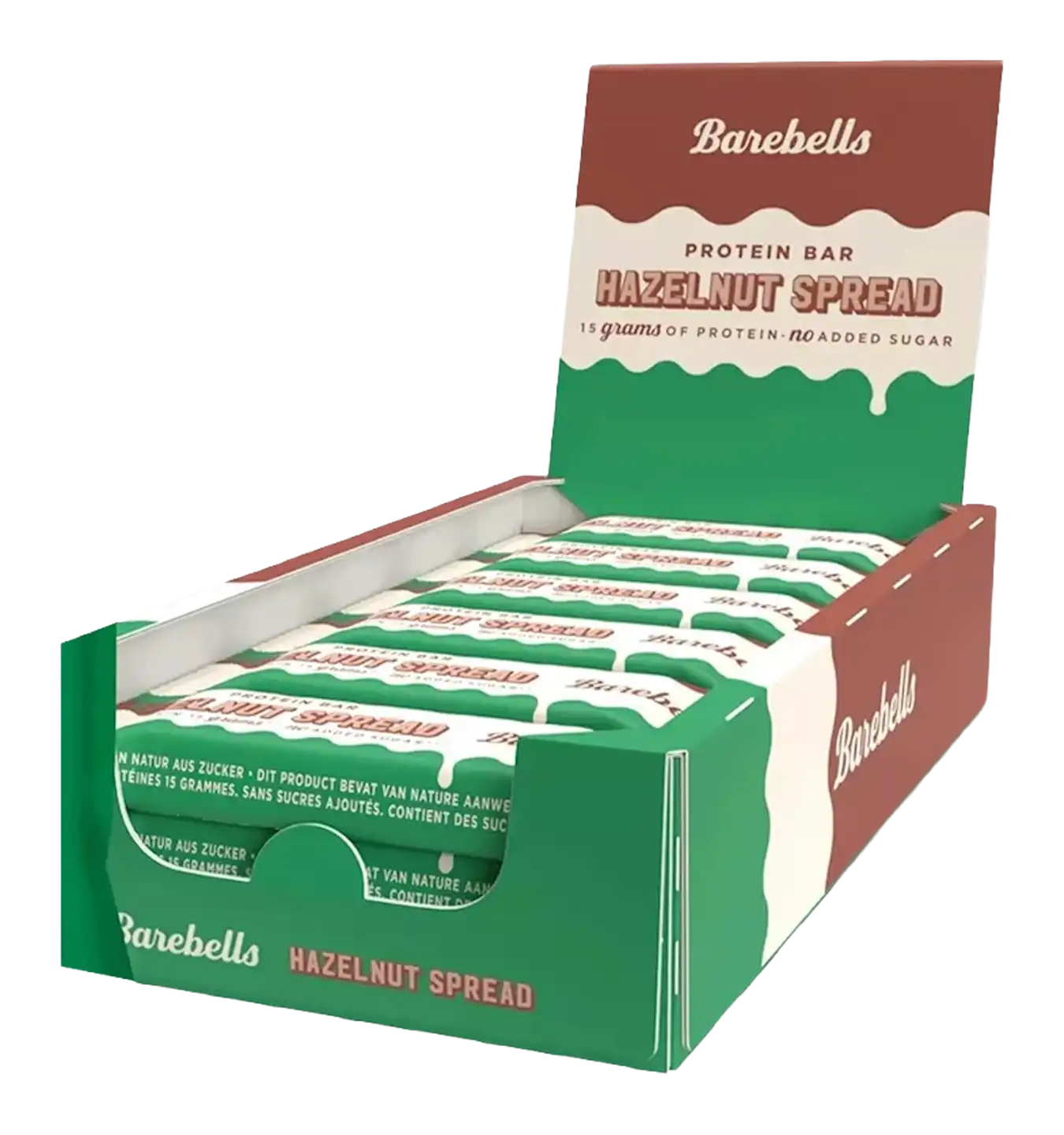 Barebells Spread Bar - 12 repen / Hazelnut Spread