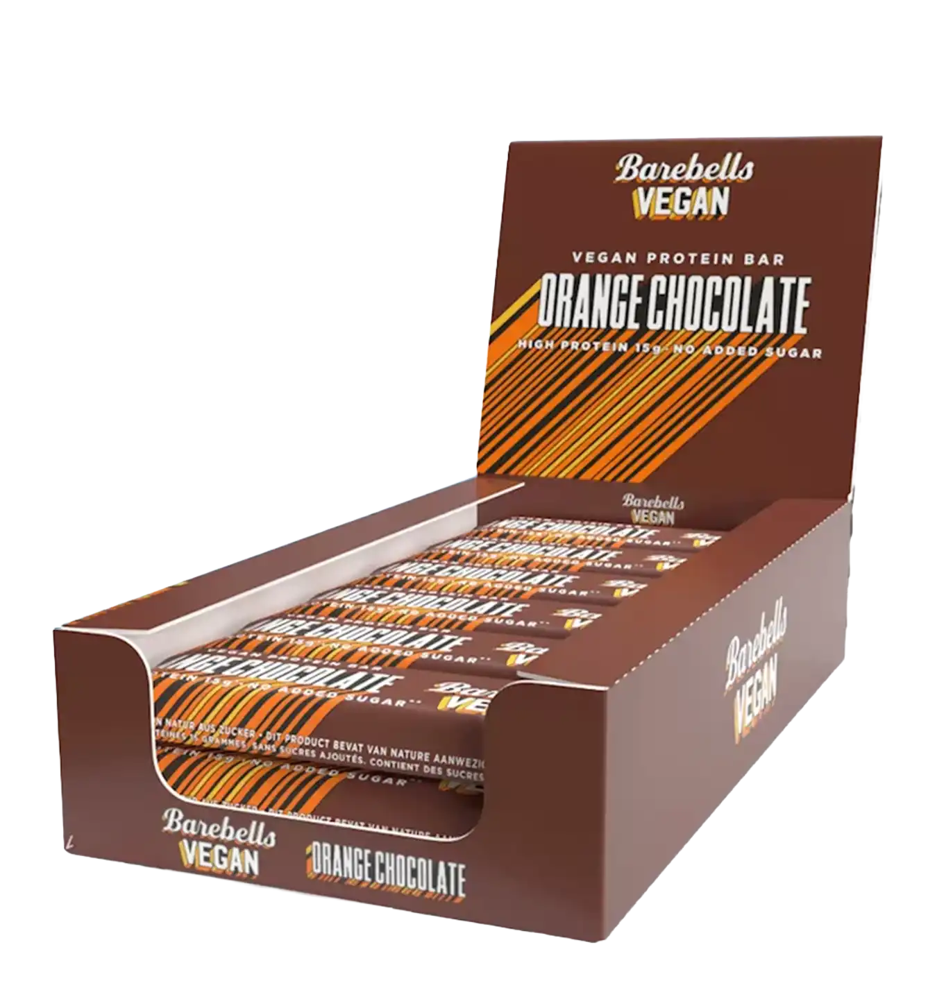 Barebell Vegan Protein Bars - 12 x 55g / Orange Chocolate