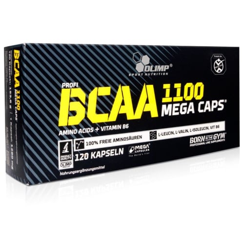 BCAA Mega caps 1100 - 120 capsules