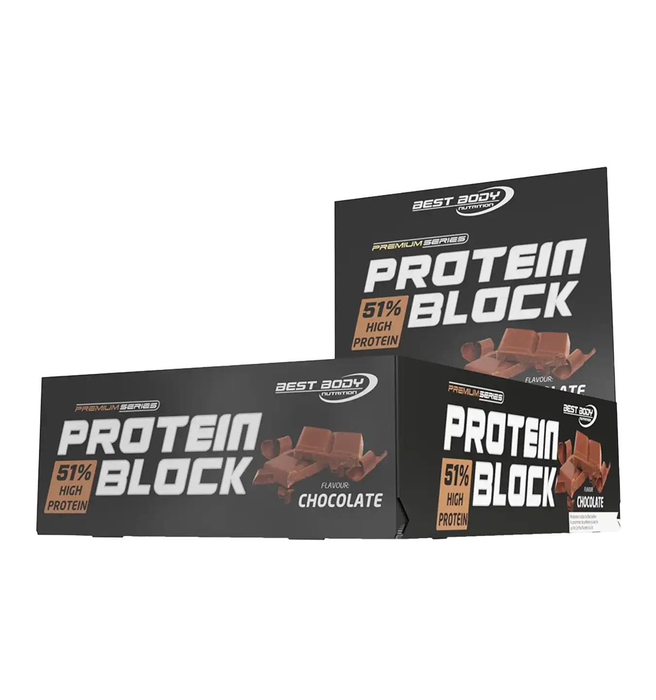 Hardcore Protein Block - 15 repen / Chocolade
