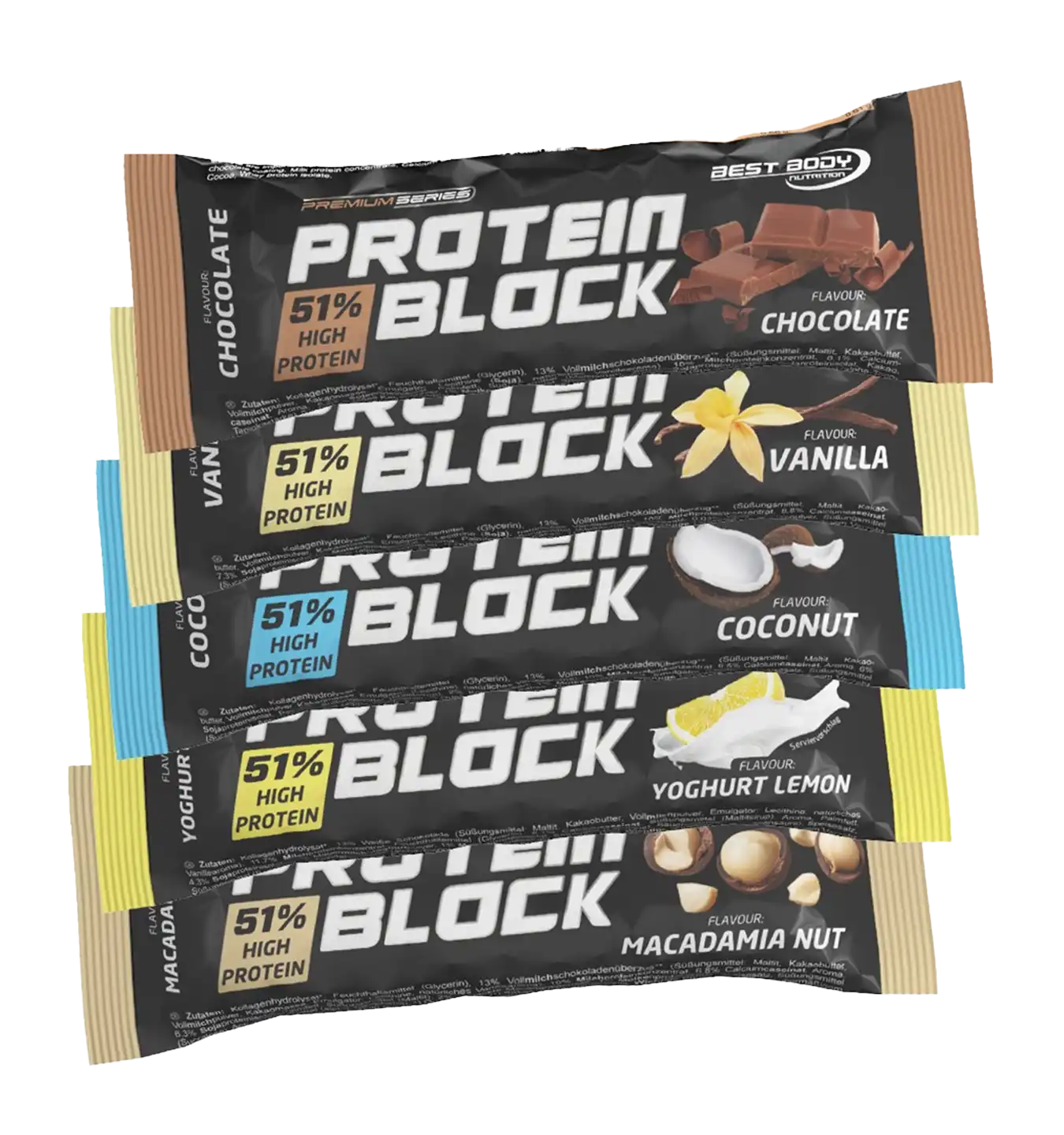 Hardcore Protein Block - 15 repen / Mixed Box