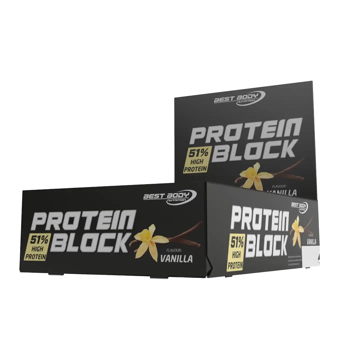 Hardcore Protein Block - 15 repen / Vanille
