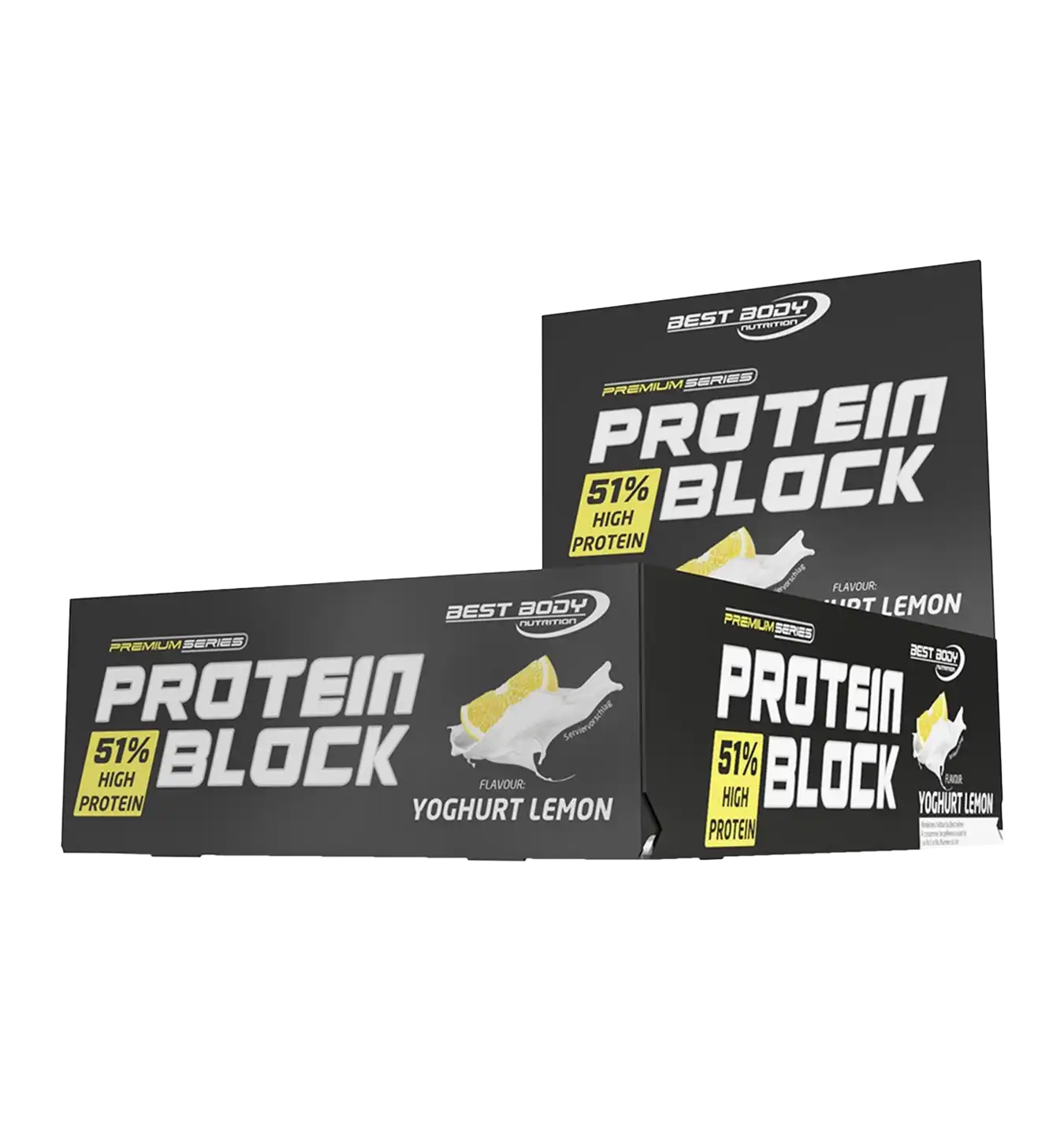 Hardcore Protein Block - 15 repen / Yoghurt Lemon
