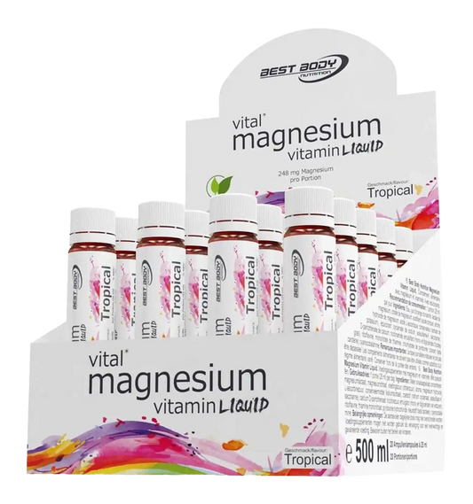 Magnesium Liquid Shots - 20x 25 ml - Tropical