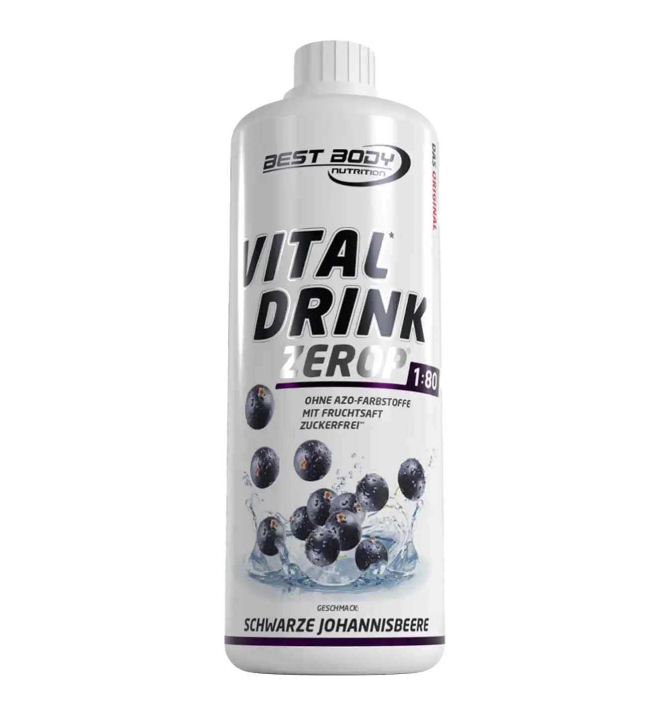 Low Carb Vital Drink - 1000 ml / Blackcurrant