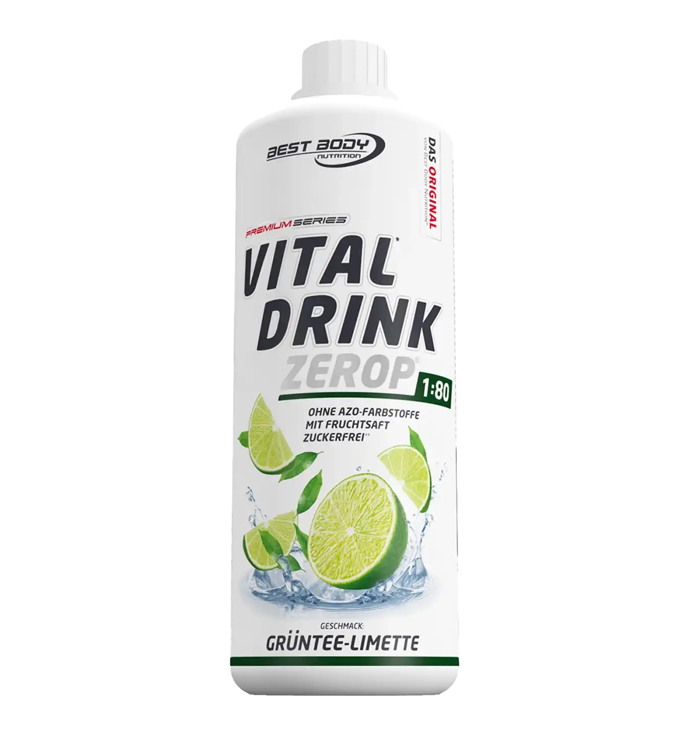 Low Carb Vital Drink - 1000 ml / Green Tea Lime
