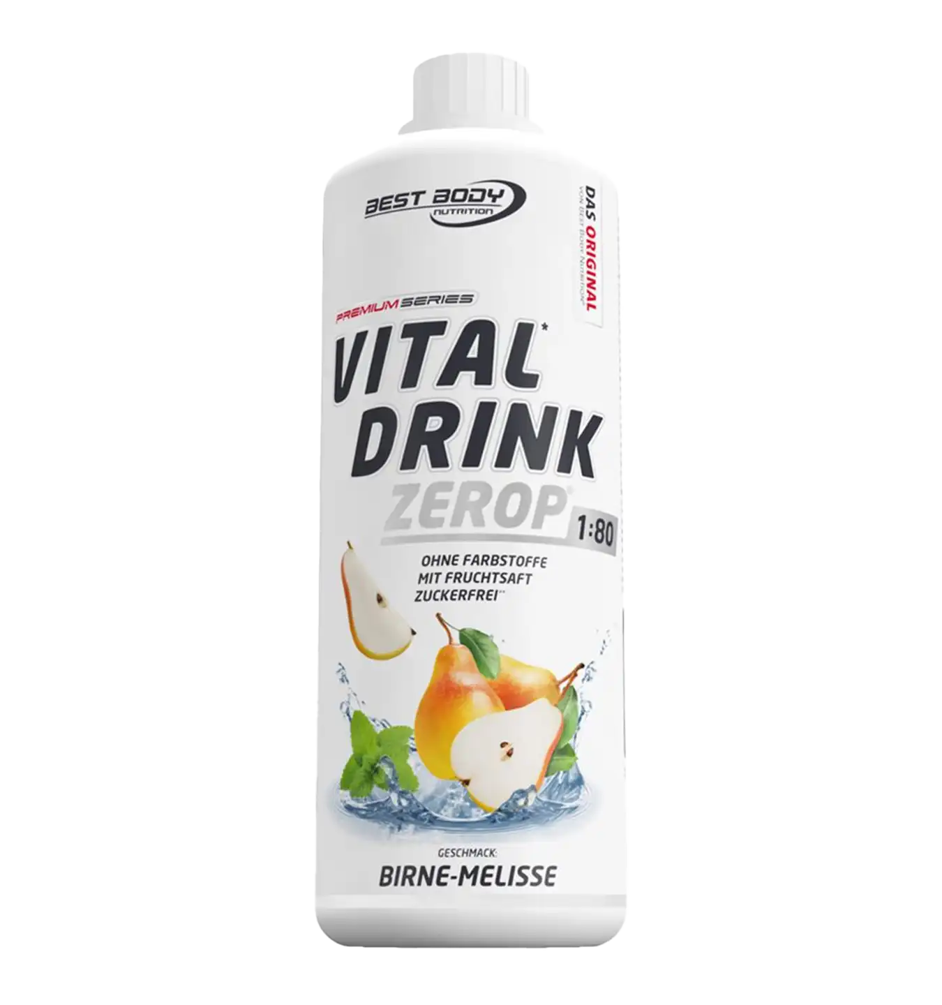 Low Carb Vital Drink - 1000 ml / Pear Lemon Balm