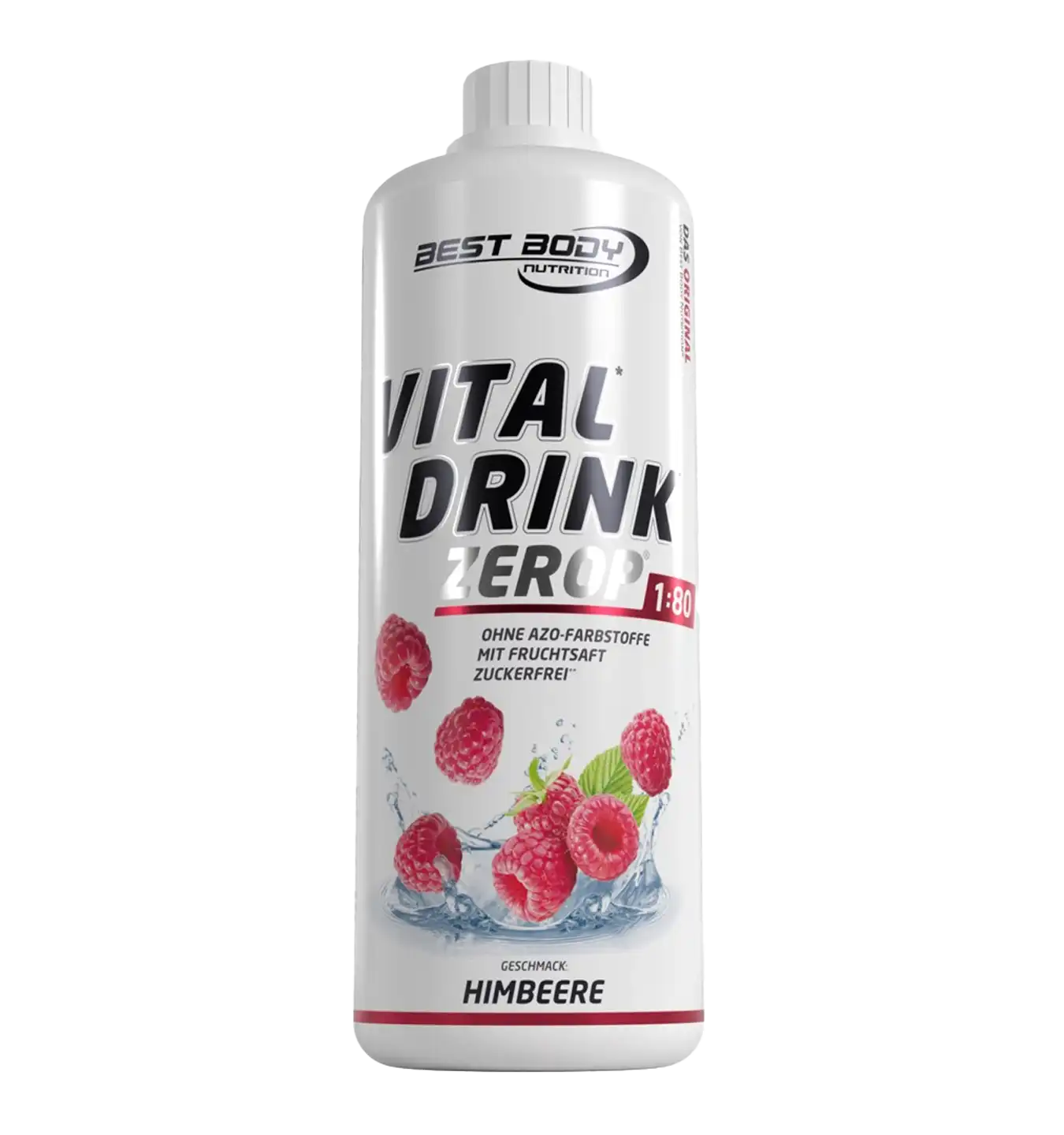 Low Carb Vital Drink - 1000 ml / Raspberry