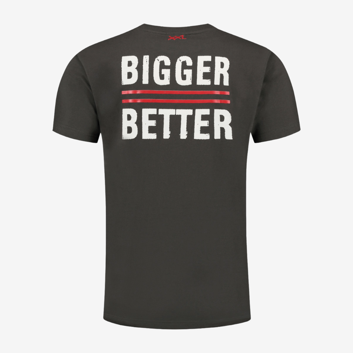Bigger Is Better T-Shirt - Black - Donkergrijs