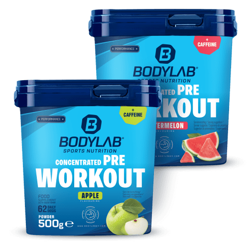 2 x Concentrated Pre Workout - 500 g