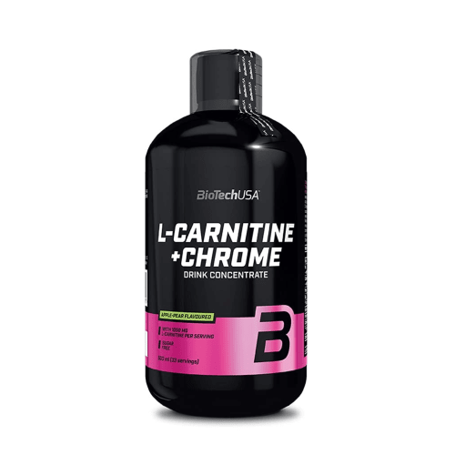 L-Carnitine + Chrome Concentrate - 500ml - Sinaasappel