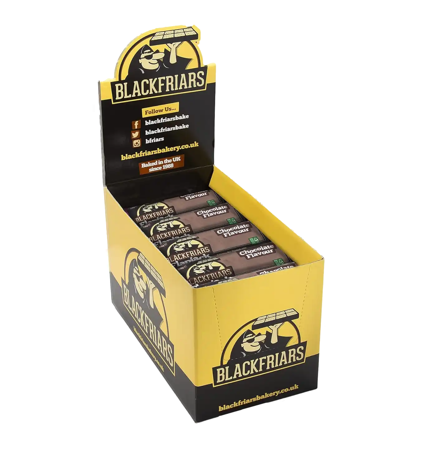 Flapjacks - 25x 110 g / Chocolate