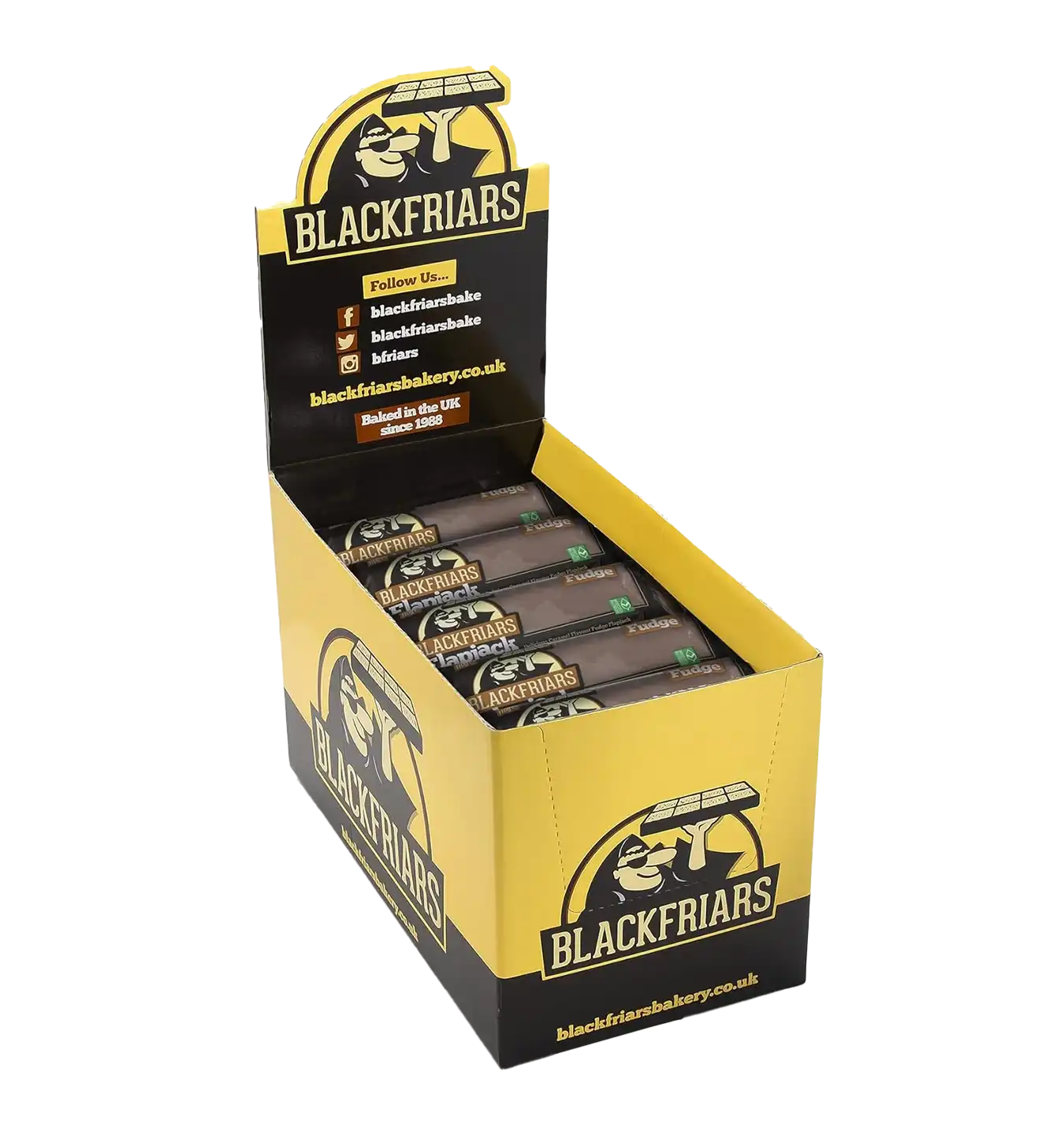 Flapjacks - 25x 110 g / Fudge