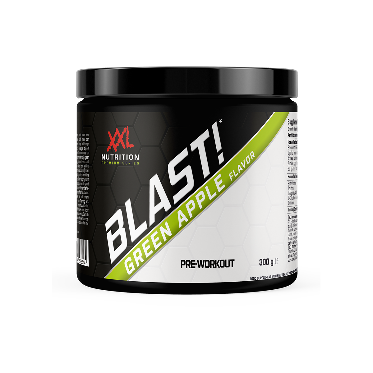 Blast! Pre-Workout Melon 30 Doseringen - Appel / Groen