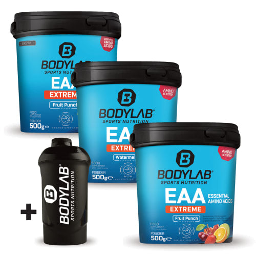 3 x EAA Extreme (je 500g) + Shaker - Default Title