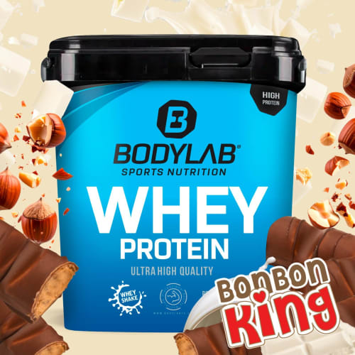 Whey Protein – Bodylab24 - Melkchocolade Hazelnoot Wafer / 1 kg