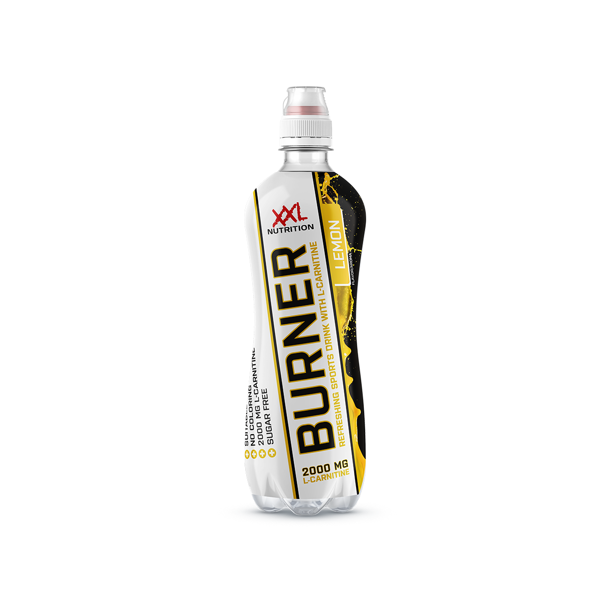 Burner Drink Sinaasappel - Citroen / 500 ml / 6-pack