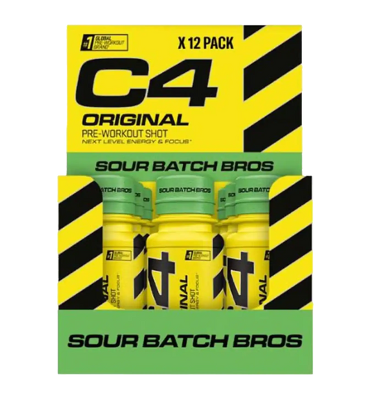 C4 Energy Shot - 12x 60 ml / Sour Batch Bros