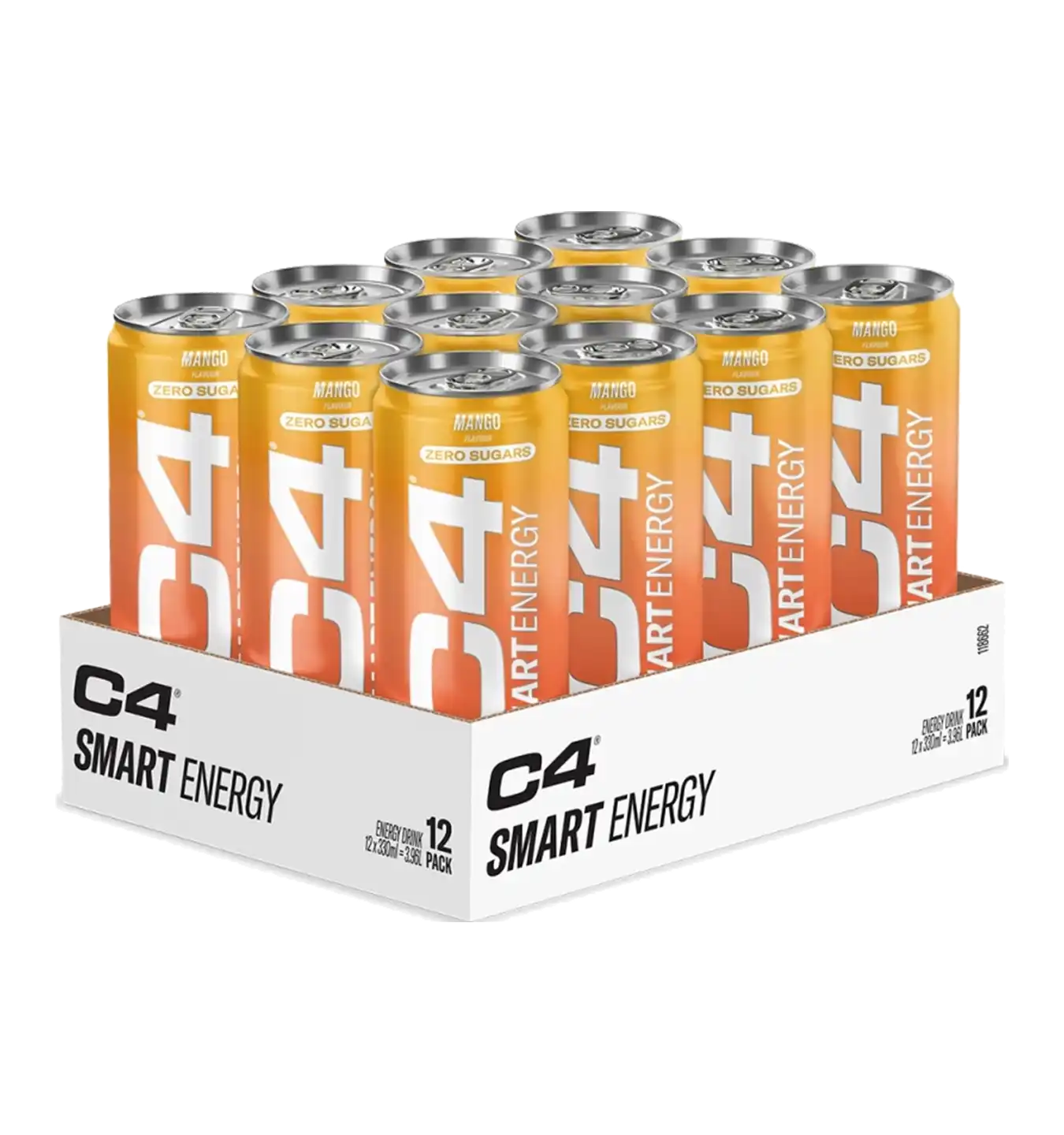 C4 Smart Energy - 12x 330 ml / Mango
