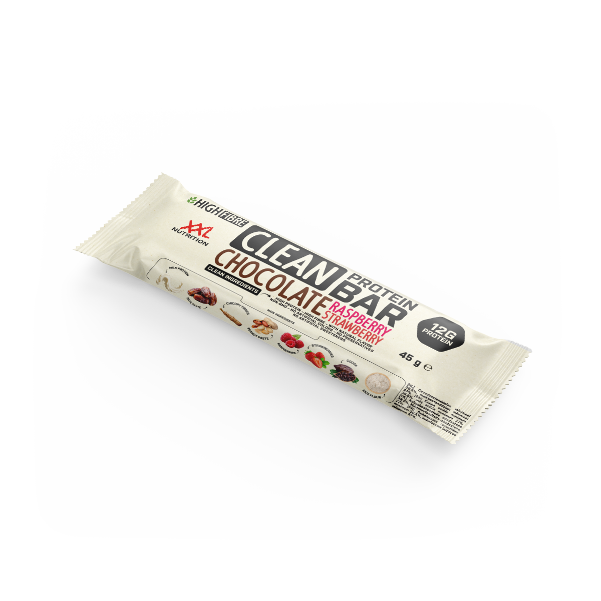 Clean Protein Bar - Aardbei / 1 reep