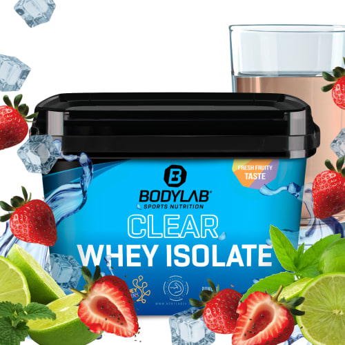 Clear Whey Isolate - Aardbei Limoen