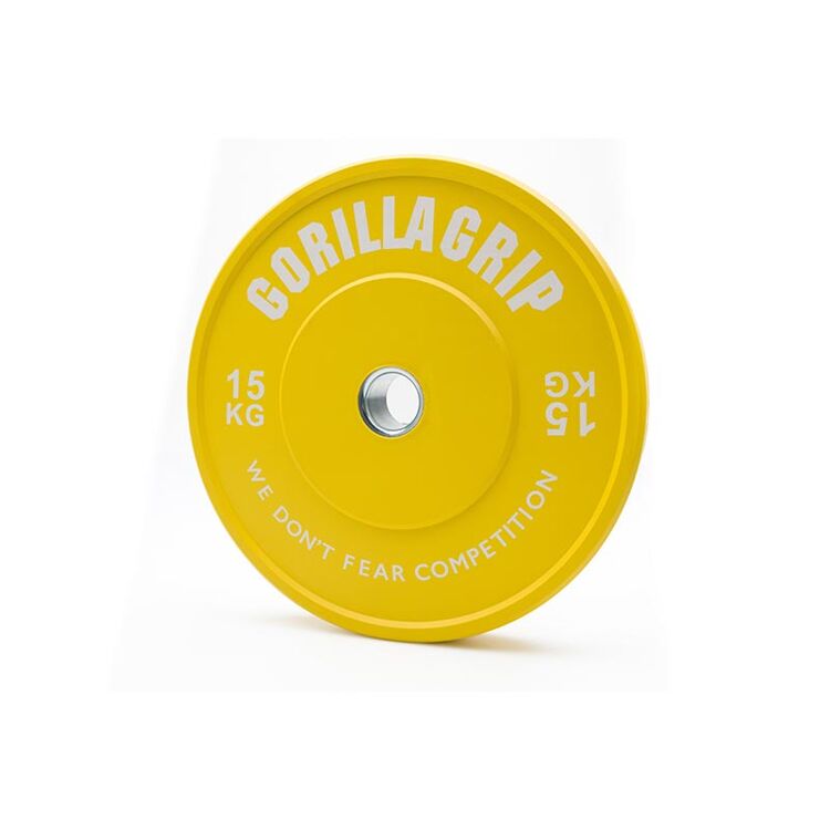 Color Bumper Plates - 15 kg - Yellow