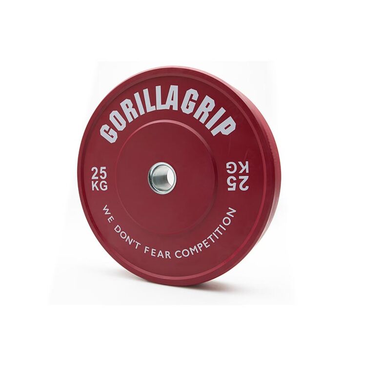 Color Bumper Plates - 25 kg - Red