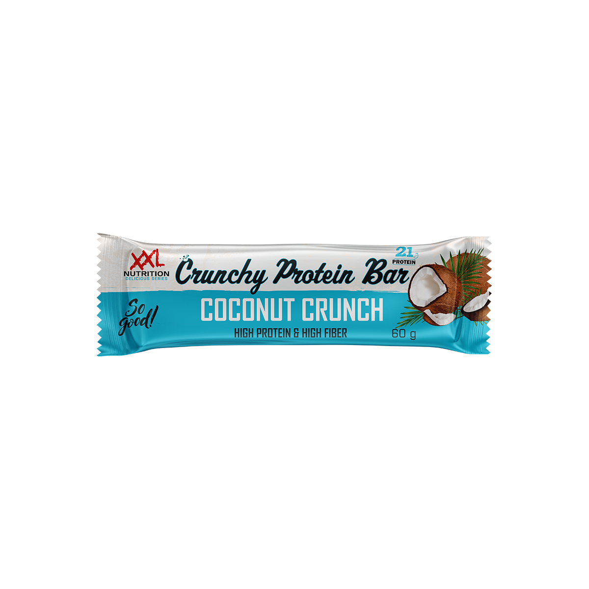 Crunchy Protein Bar Stracciatella 1 reep - Kokos / 1 reep / Standaard