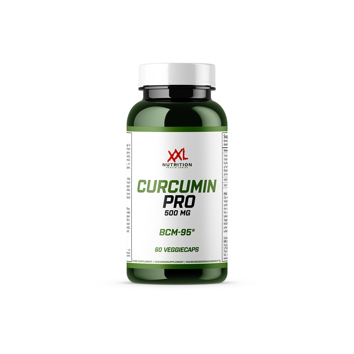 Kurkuma Extract BCM-95® (met Bioperine®) - 500 mg - 60 capsules
