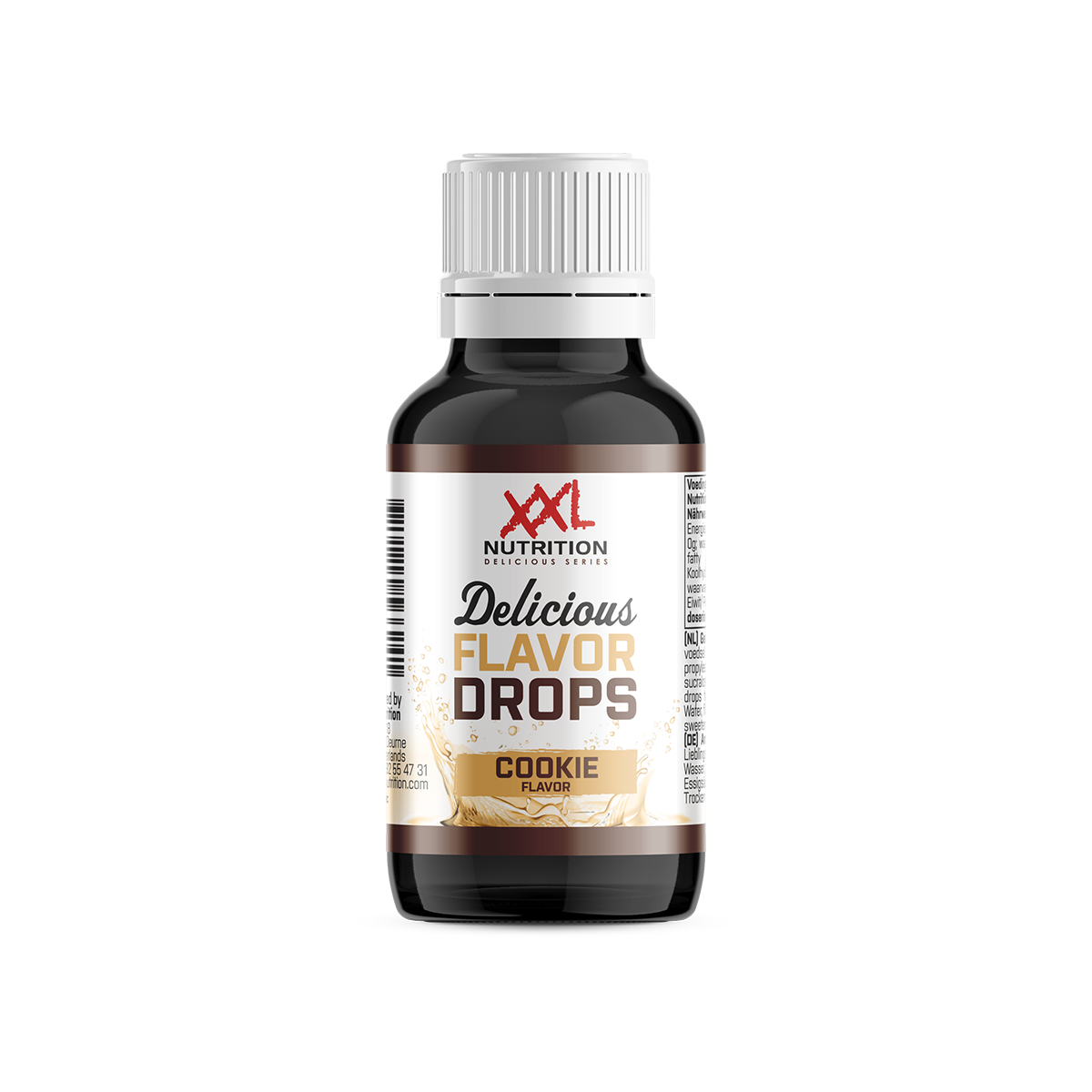 Delicious Flavor Drops Vanilla /300servings - Niet gespecificeerd / 30 ml
