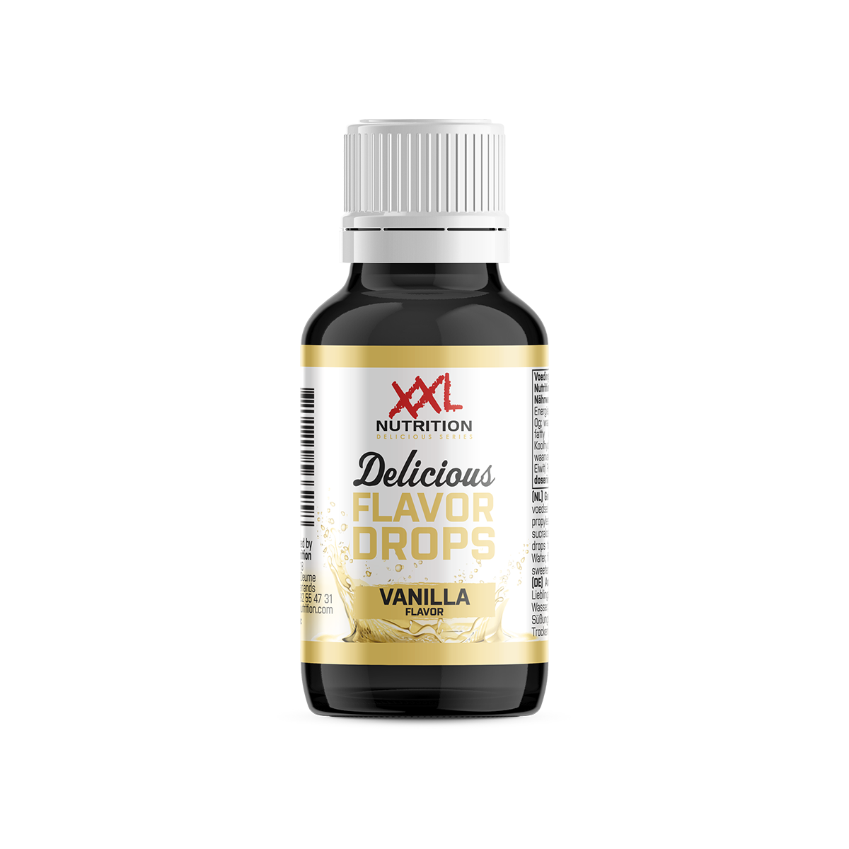 Delicious Flavor Drops Vanilla /300servings - Vanille / 30 ml