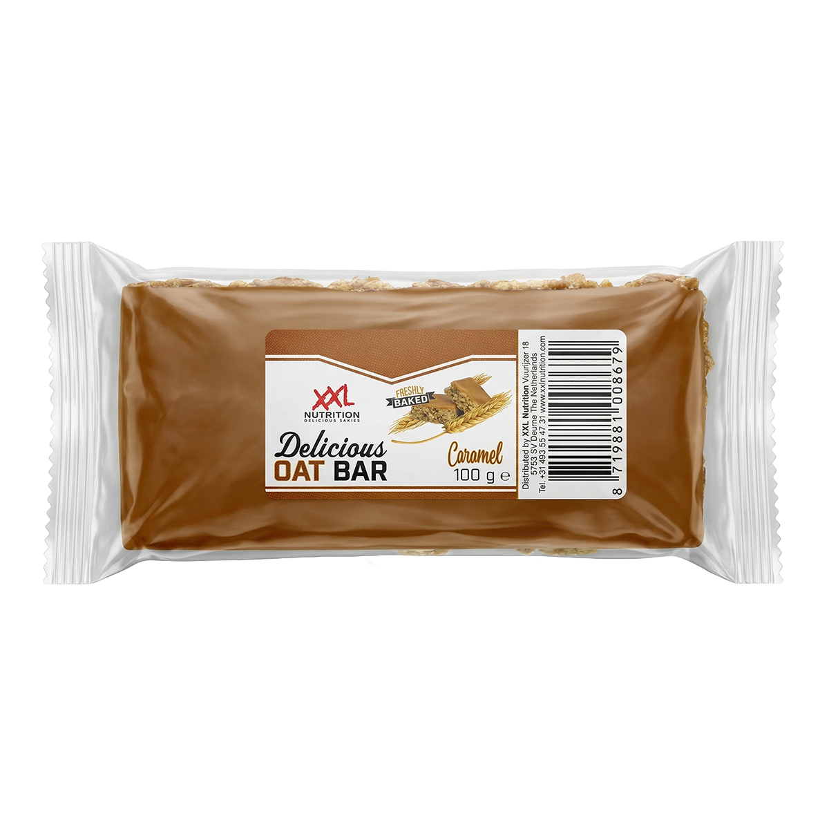 Delicious Oat Bar Chocolade - Karamel / 100 g / 1 reep