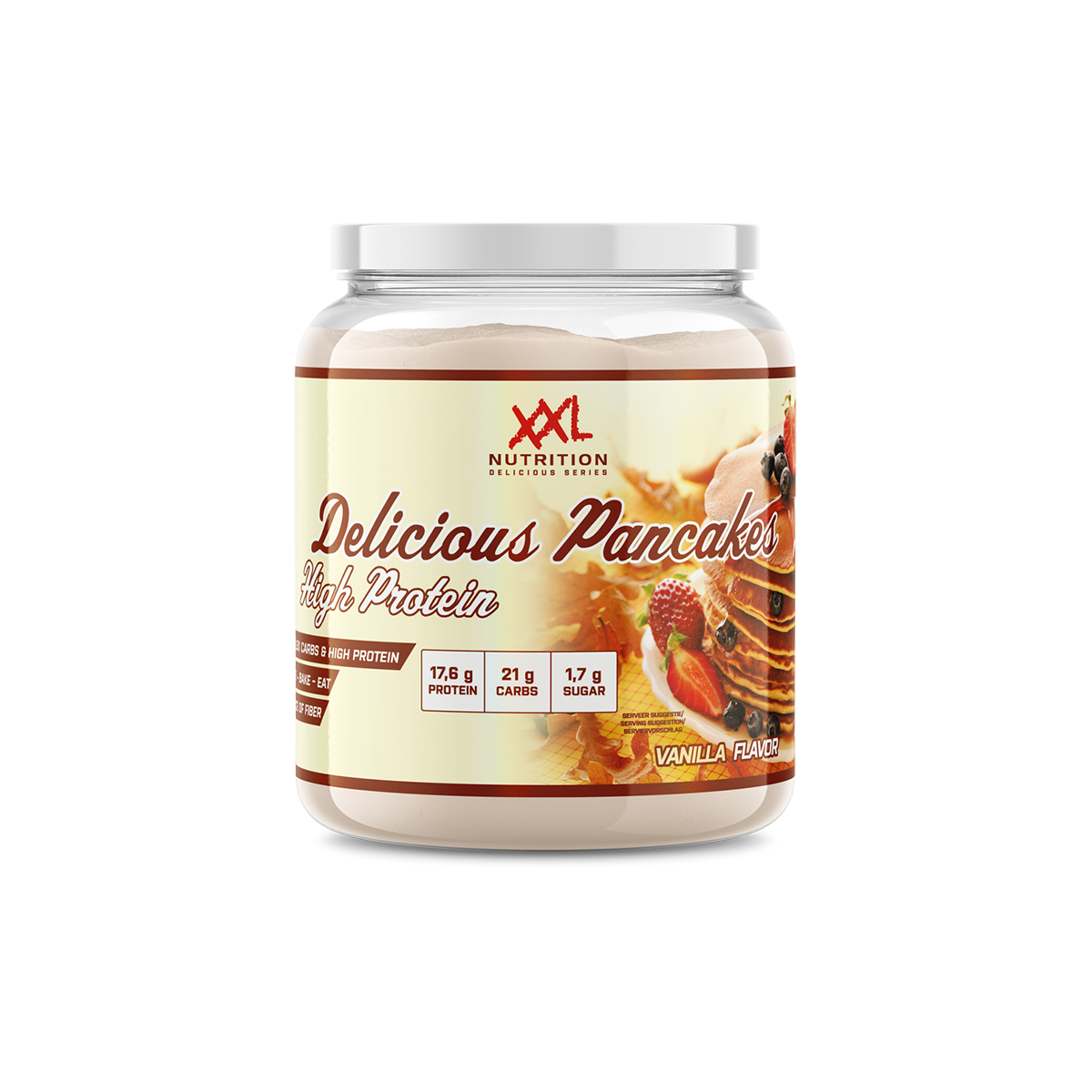 Delicious Protein Pancakes Original Pancake - Vanille / 1000 g