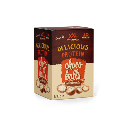 Delicious Protein Choco Balls - Chocolade / 38 g / 6-pack