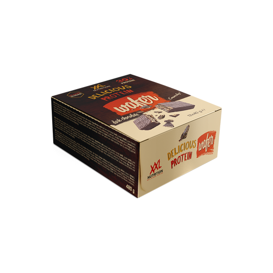 Delicious Protein Wafer Cookies & Cream - Chocolade / Niet gespecificeerd / 12-pack