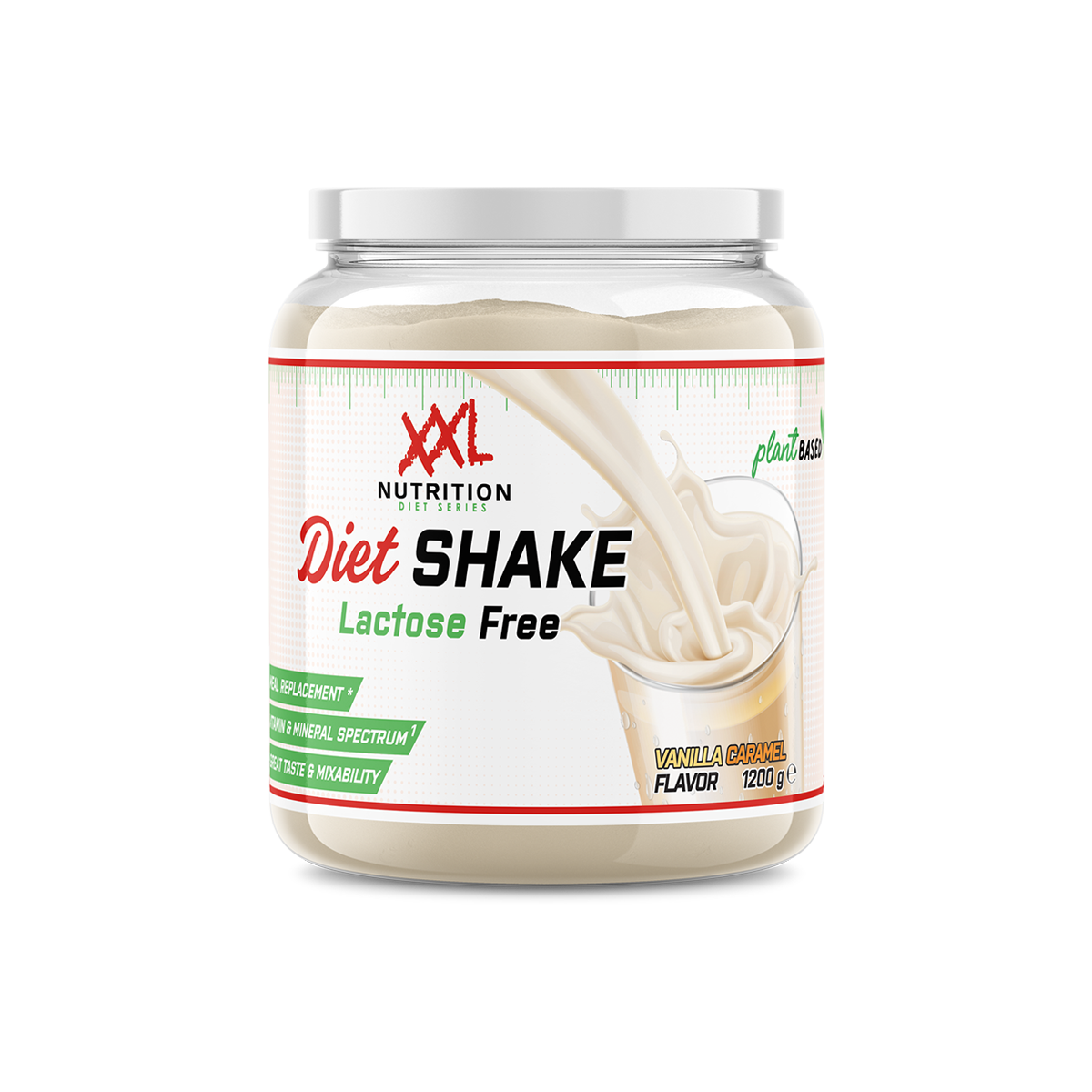 Diet Shake - Lactose Free - Karamel / 1200 g