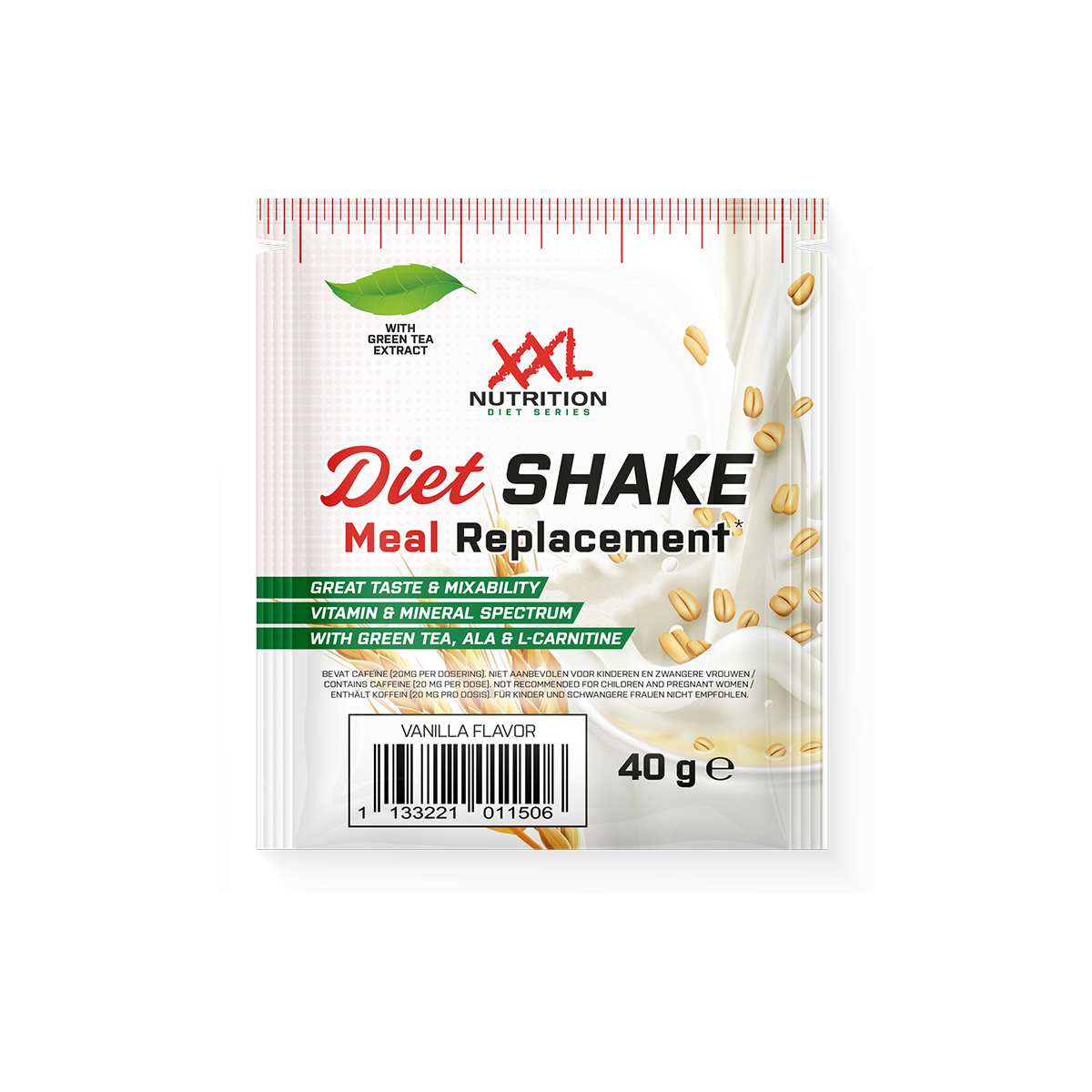 Diet Shake Sample - Vanille / 40 g / Standaard