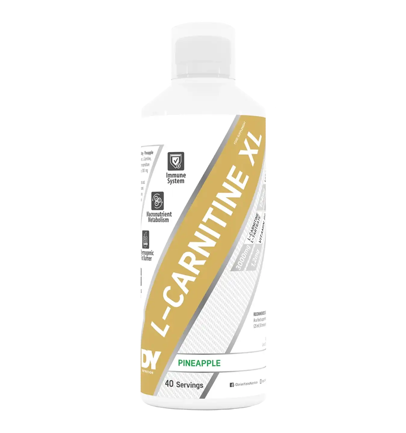 L-Carnitine XL - 40 servings - Pineapple