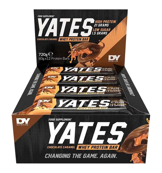 Whey Protein Bar - 12x 60 g / Chocolade/Caramel