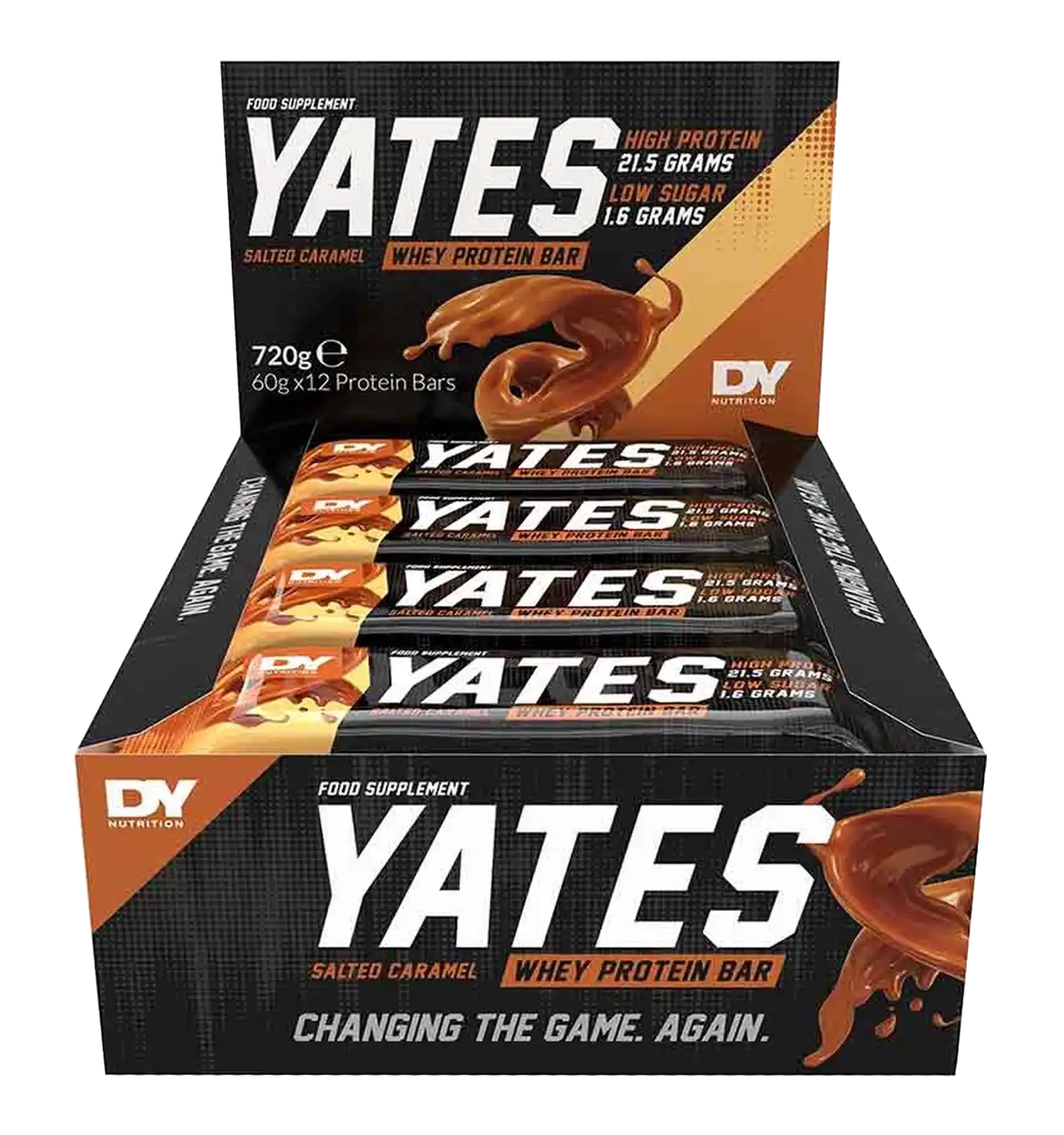 Whey Protein Bar - 12x 60 g / Salted Caramel