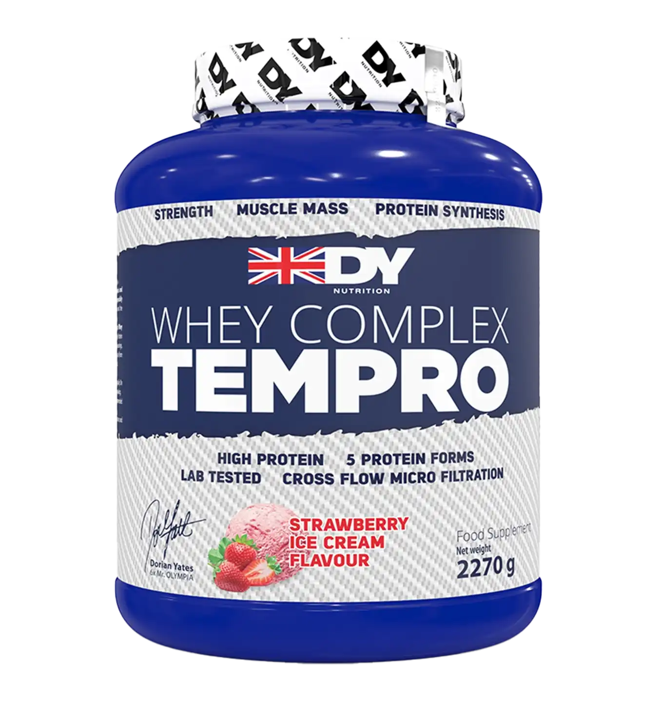 Whey Tempro Protein Complex - 2000 g / Strawberry Ice Cream