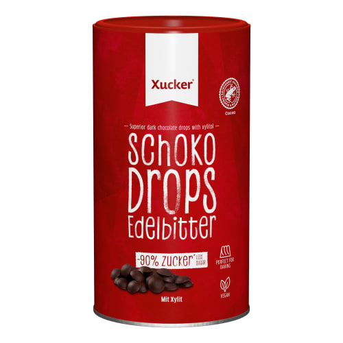 Chocolatedrops Dark Chocolate Xylitol - 750 g