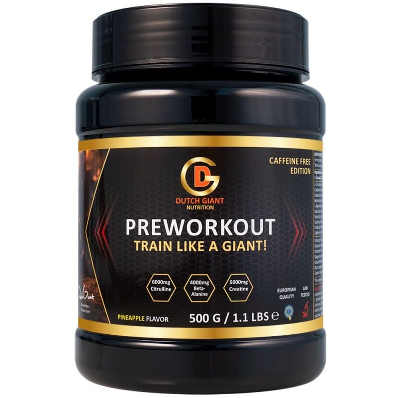 Dutch Giant Nutrition Pre Workout